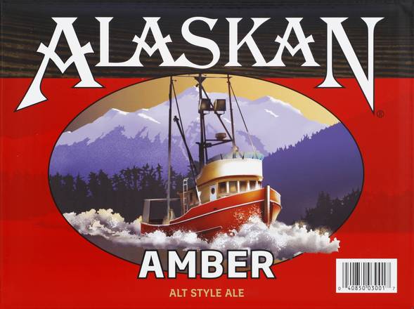 Alaskan Amber Alt Style Ale Beer (12 pack, 12 oz)
