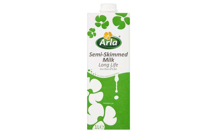 Arla Semi-Skimmed UHT Milk Long Life 1 litre (392594)