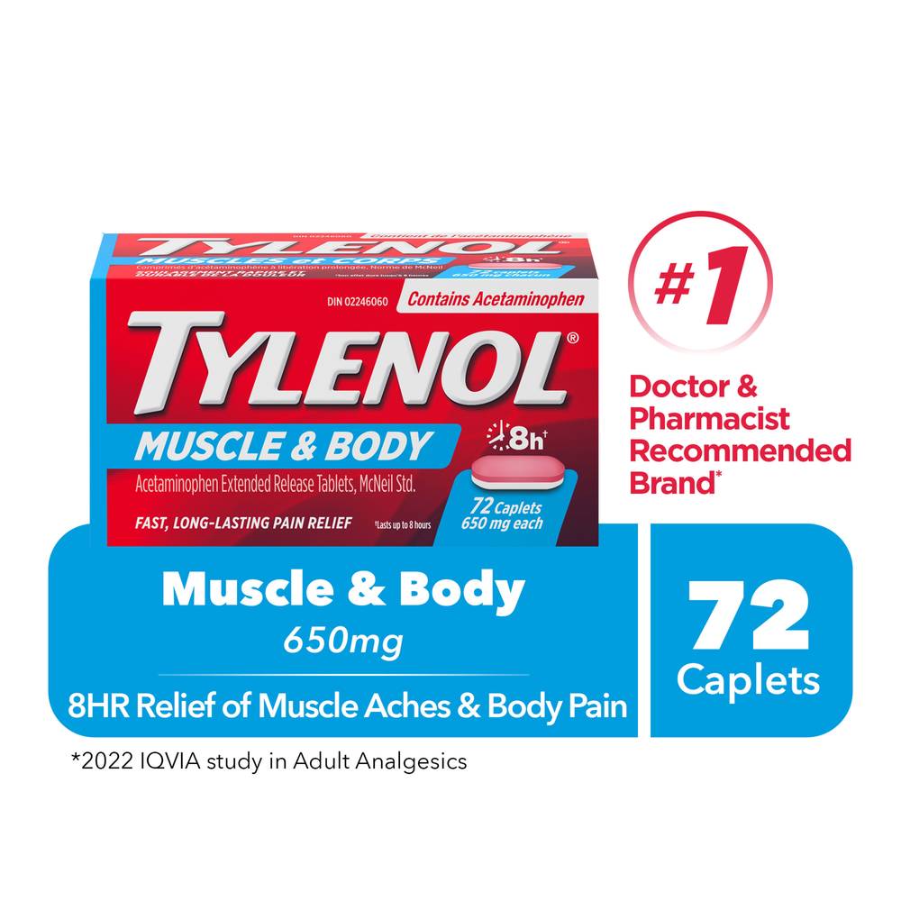 Tylenol Muscle Aches & Body Pain (80 g)