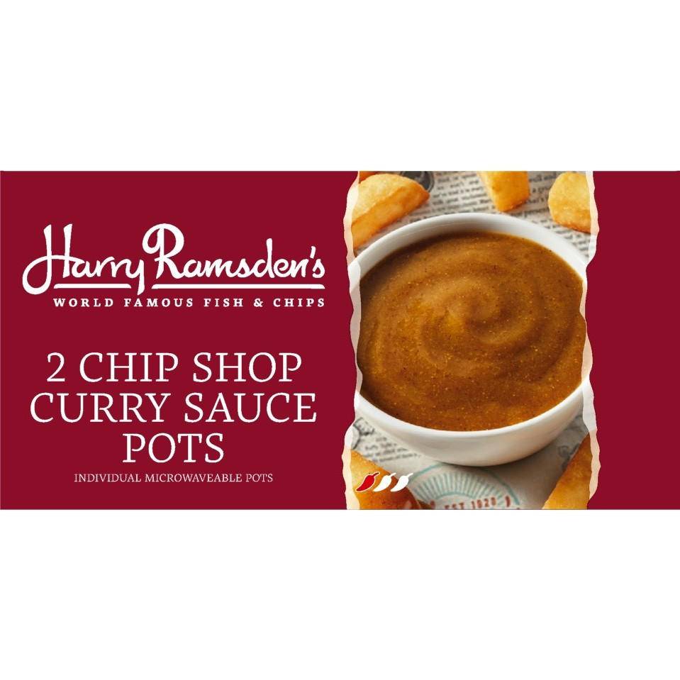 Harry Ramsden's 2 Chip Shop Curry Sauce Pots