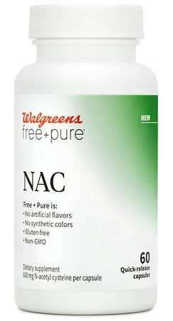 Walgreens Free & Pure N-Acetyl Capsules (60 ct)