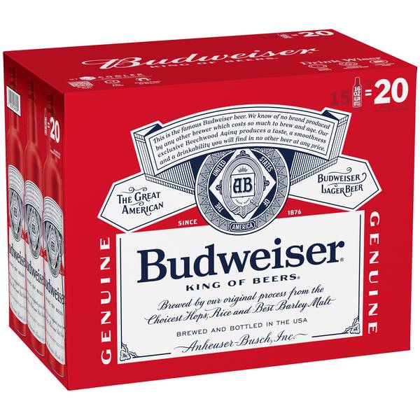 Budweiser Beer 15Pk