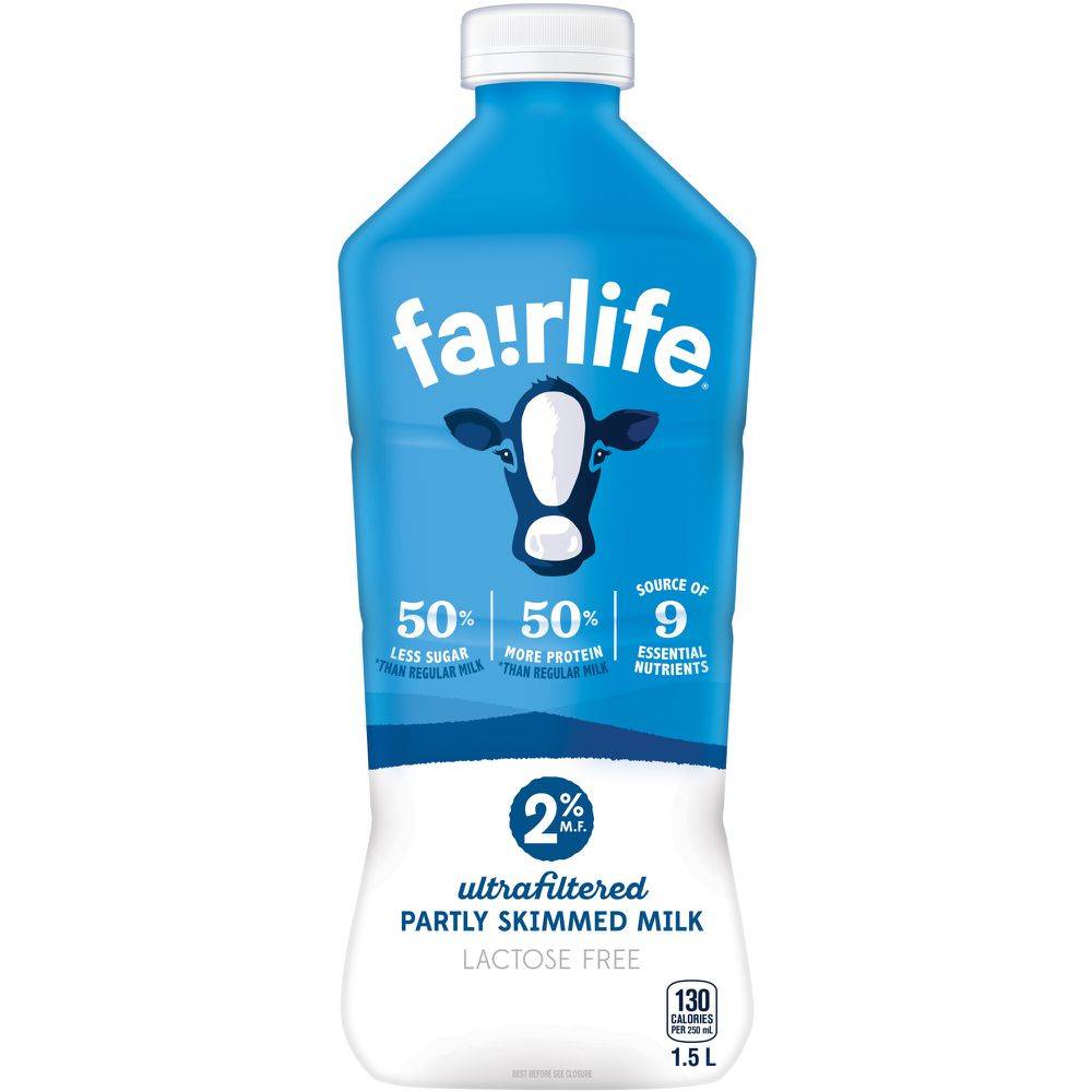 Fairlife Ultrafiltered Partly Skimmed Lactose Free Milk 2% (1.5 L)