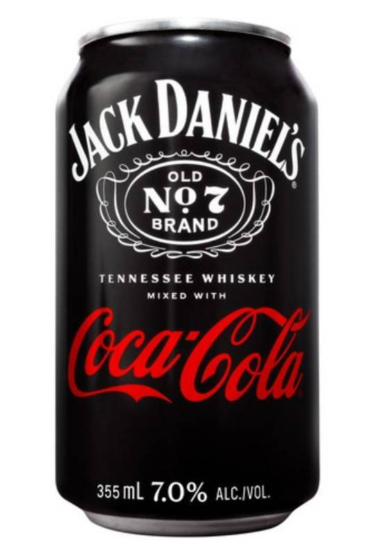 Jack Daniel's & Coca-Cola Ready To Drink (355ml can)