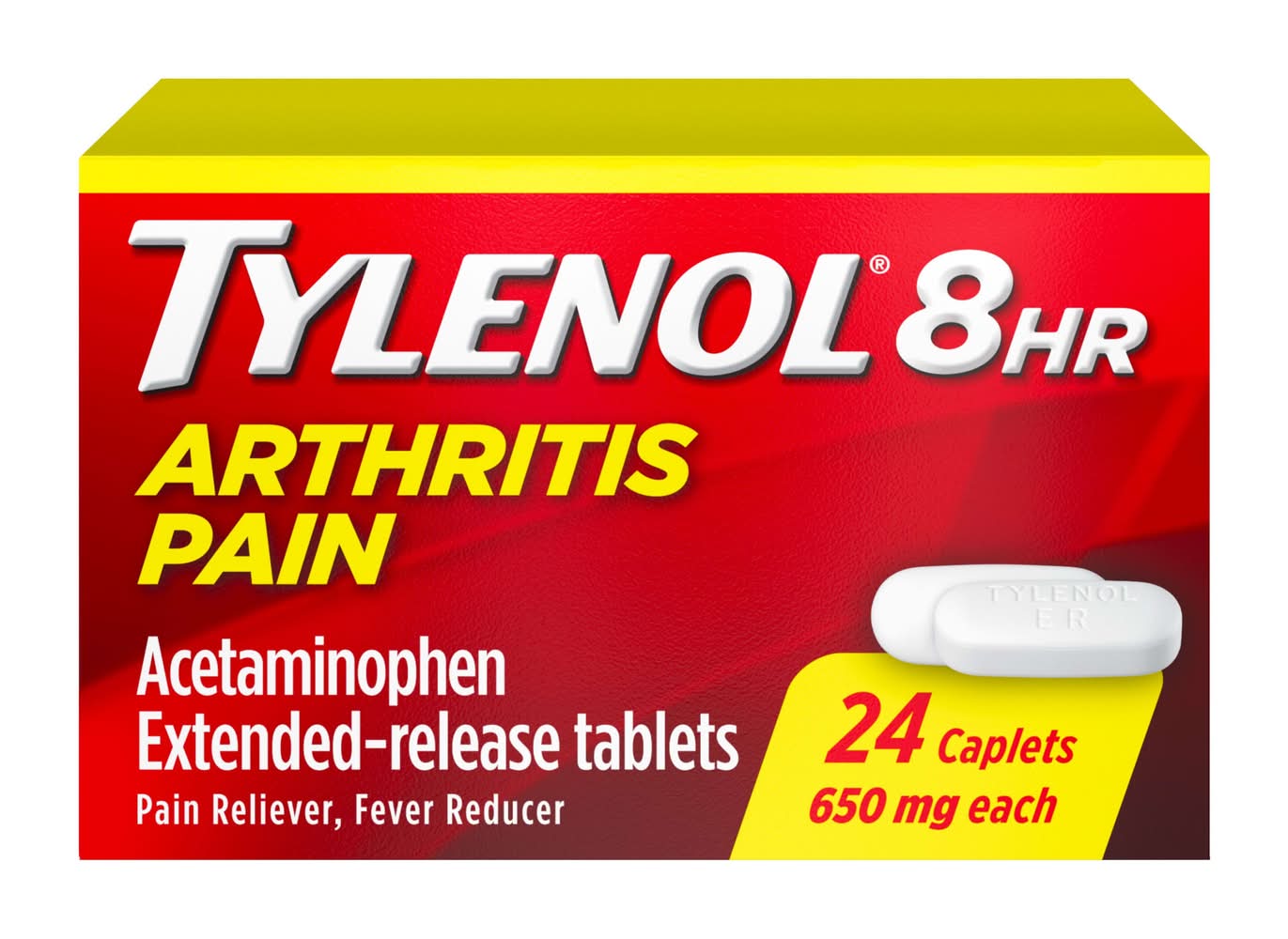 Tylenol Arthritis Pain Extended Release Caplets 650 mg (24 ct)