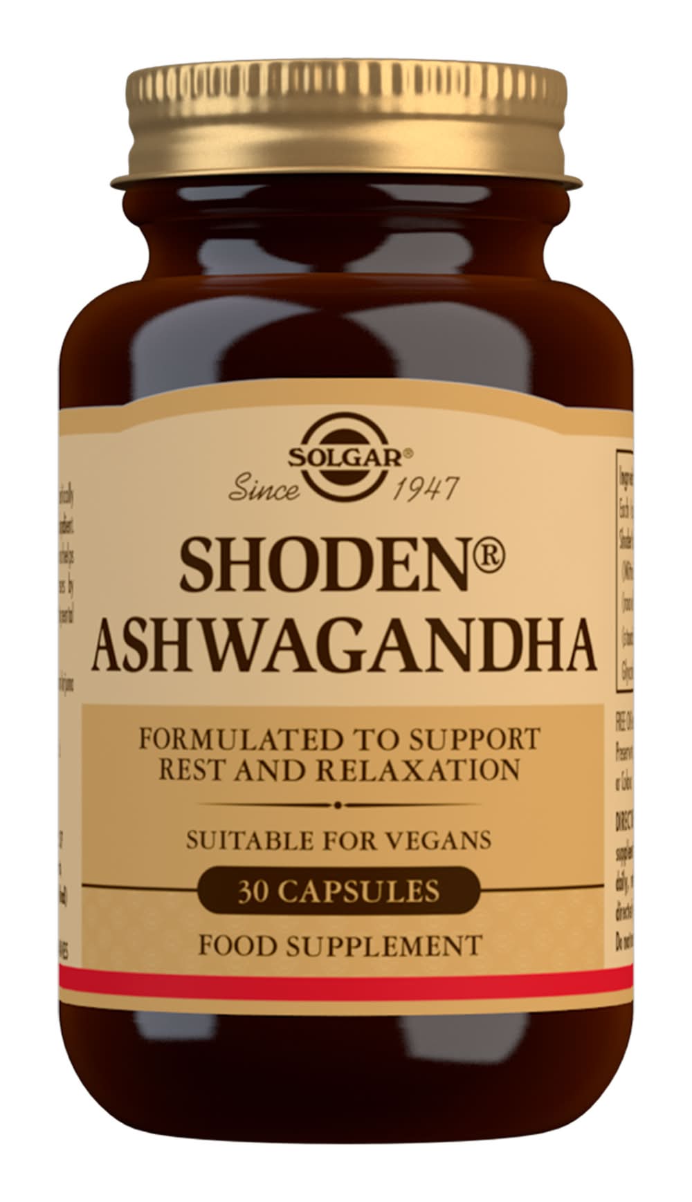 Ashwagandha cápsulas vegetales · Solgar (60 un)