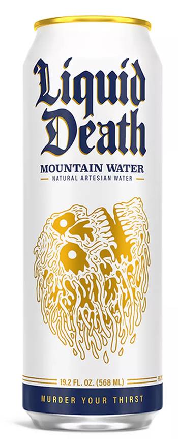 Liquid Death Mountain Water 19.2oz