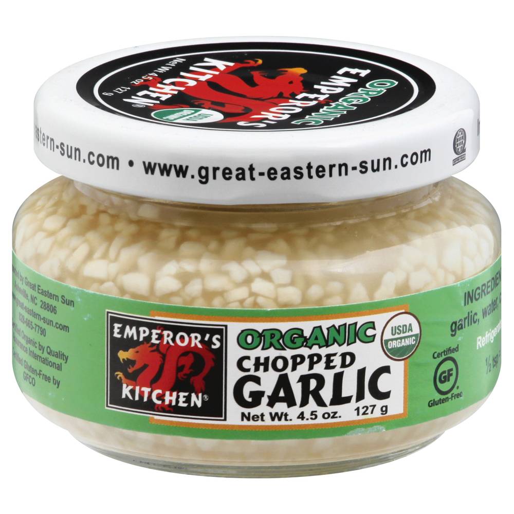 Emperor's Kitchen Organic Chopped Garlic