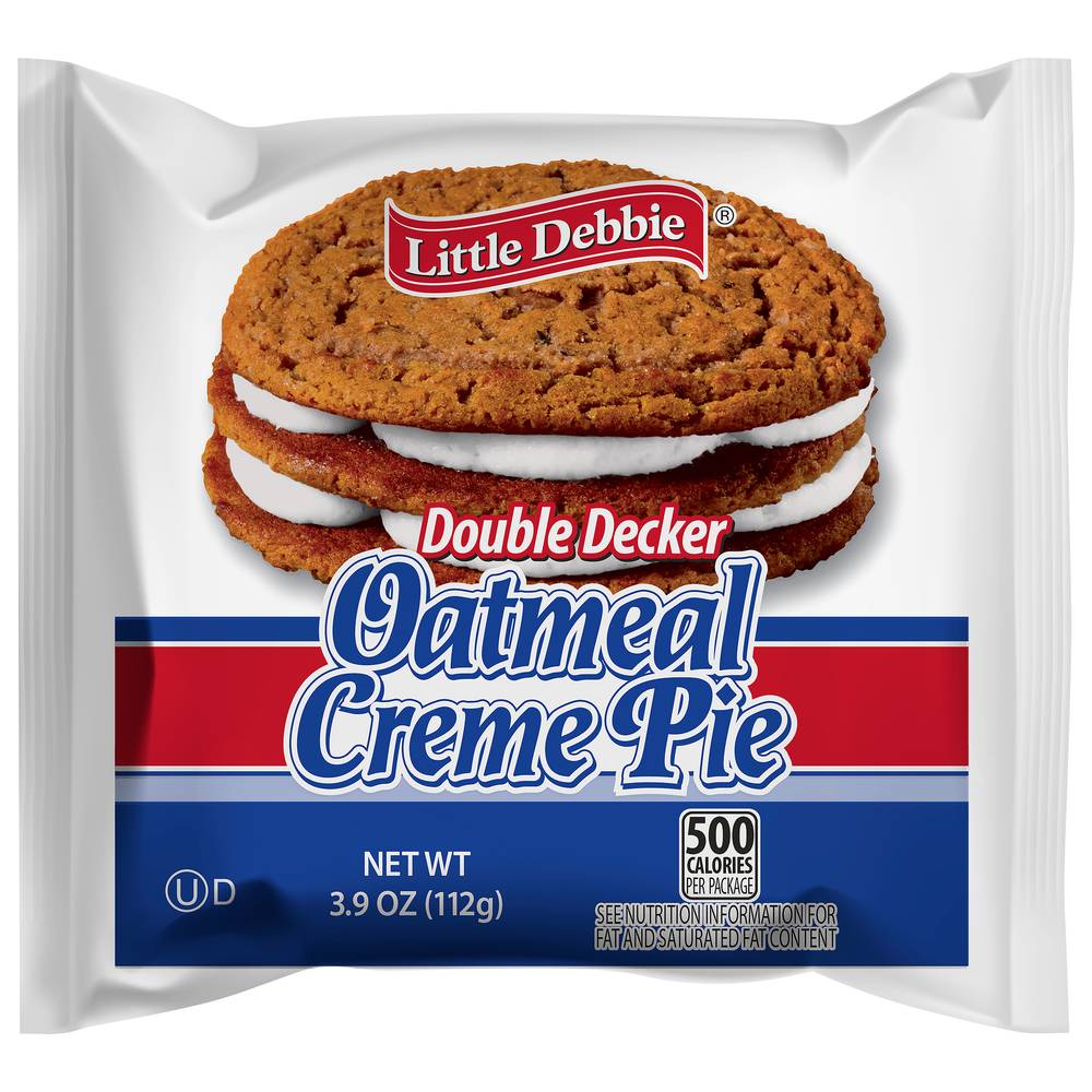 Little Debbie Double Decker Oatmeal Creme Pies (3.9 oz)