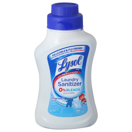 Lysol 0% Bleach Crisp Linen Scent Laundry Sanitizer