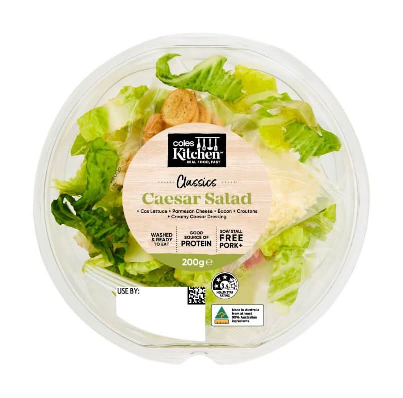Coles Kitchen Caesar Salad Bowl 200g