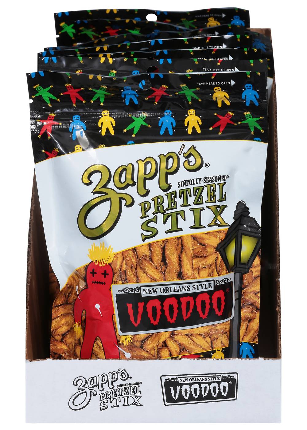 Zapp's Sinfully Seasoned New Orleans Style Voodoo Pretzel Stix