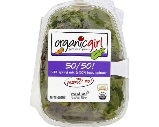 Order Organicgirl · Spring Mix & Baby Spinach Blend (5 oz) food online from Safeway store, Eureka on bringmethat.com