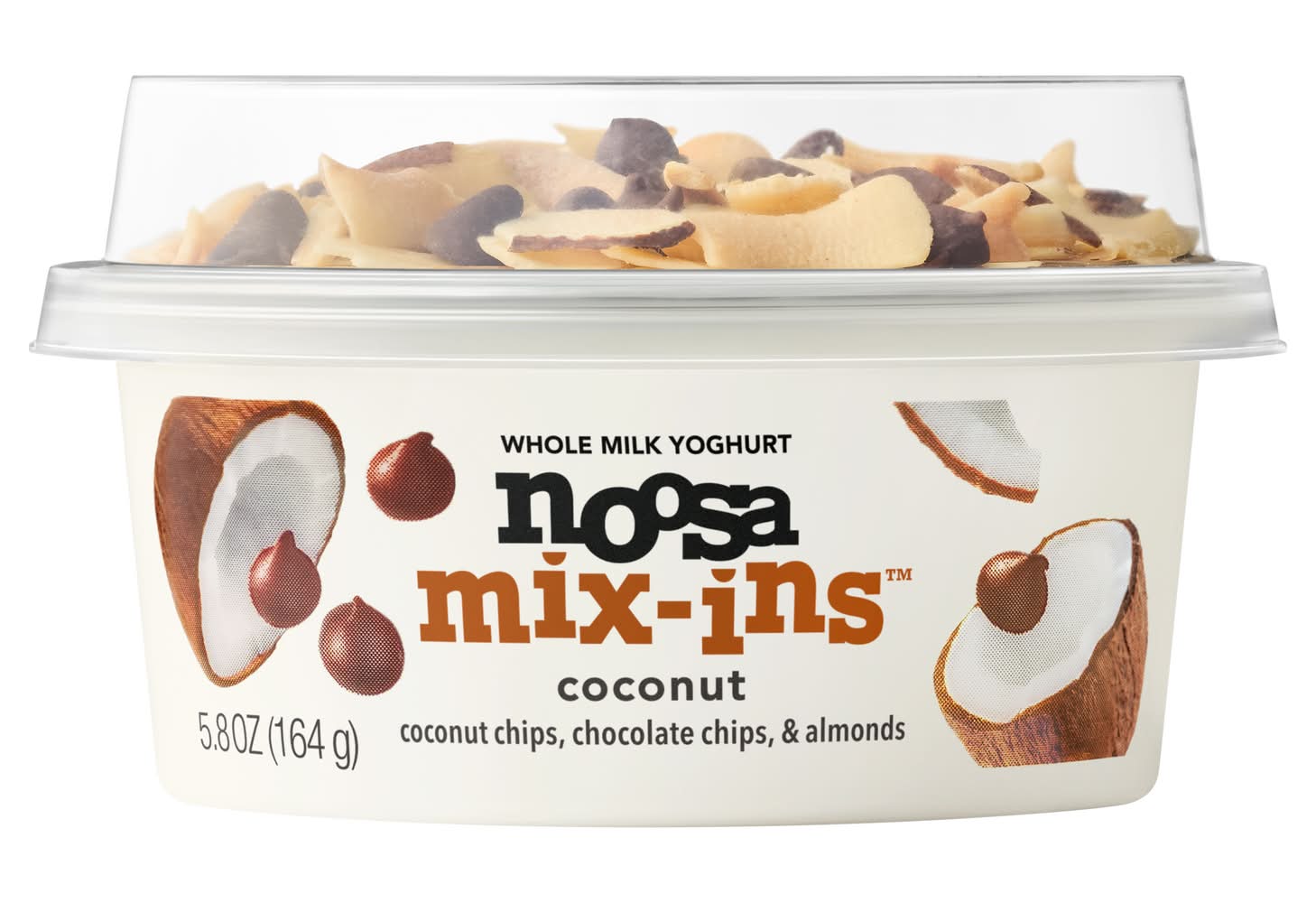 Noosa Mates Finest Coconut Almond Chocolate Yoghurt & Crunchies (5.8 oz)