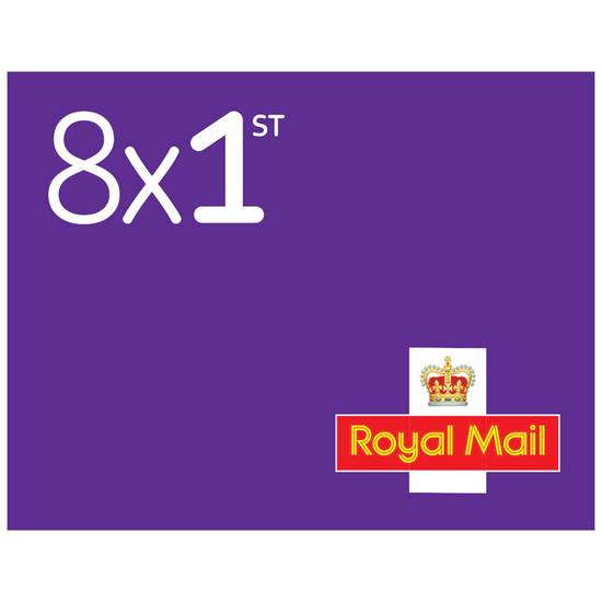Royal Mail First Class Stamps x8