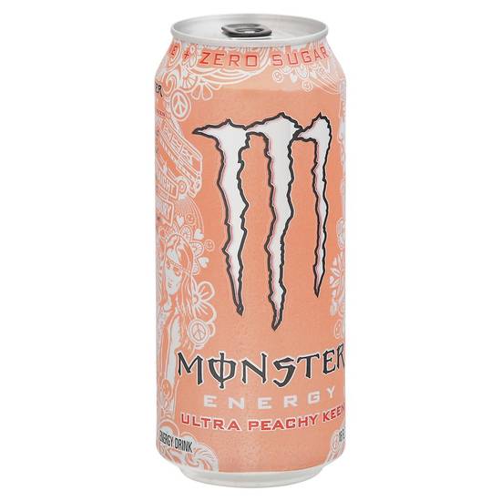 Order Monster Keen Energy Drinks Peachy (16 oz) food online from Rite Aid store, Shawnee on bringmethat.com