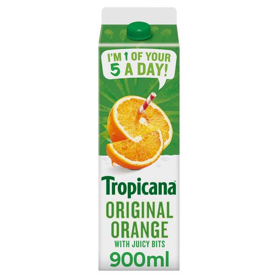 Tropicana Original Orange with Juicy Bits 900ml
