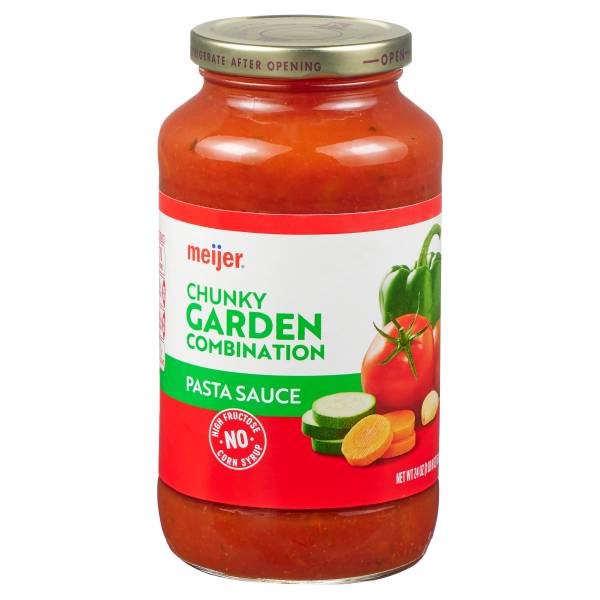 Meijer Chunky Garden Combination Pasta Sauce (1.5 lbs)