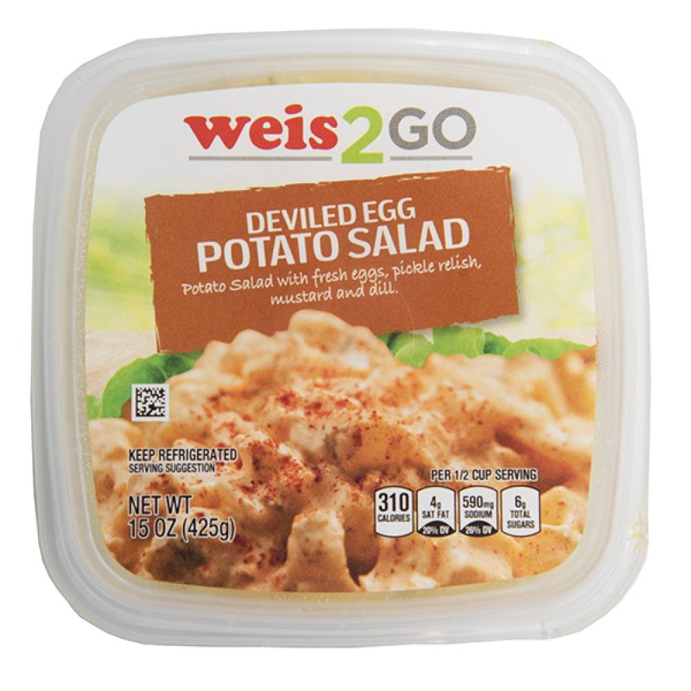 Weis2Go Deviled Egg Potato Salad (15 oz)