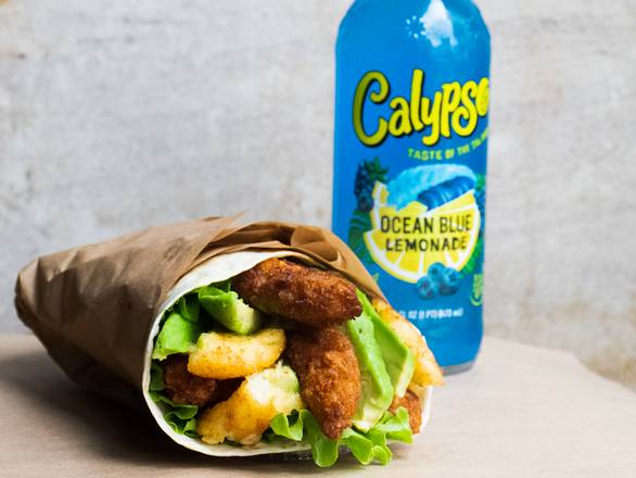Chicken Wrap 🇲🇽🌭+Frites Maison🍟 +Boisson🥤