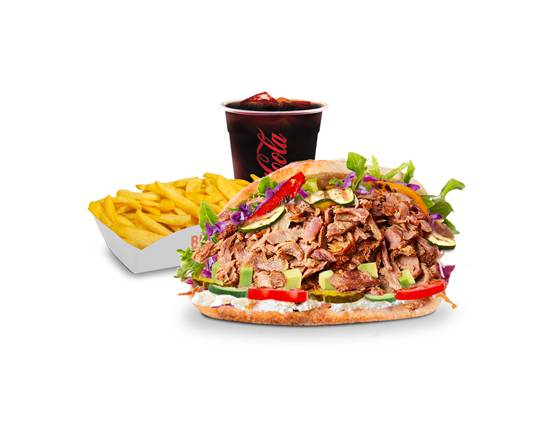 Menu sandwich avocado