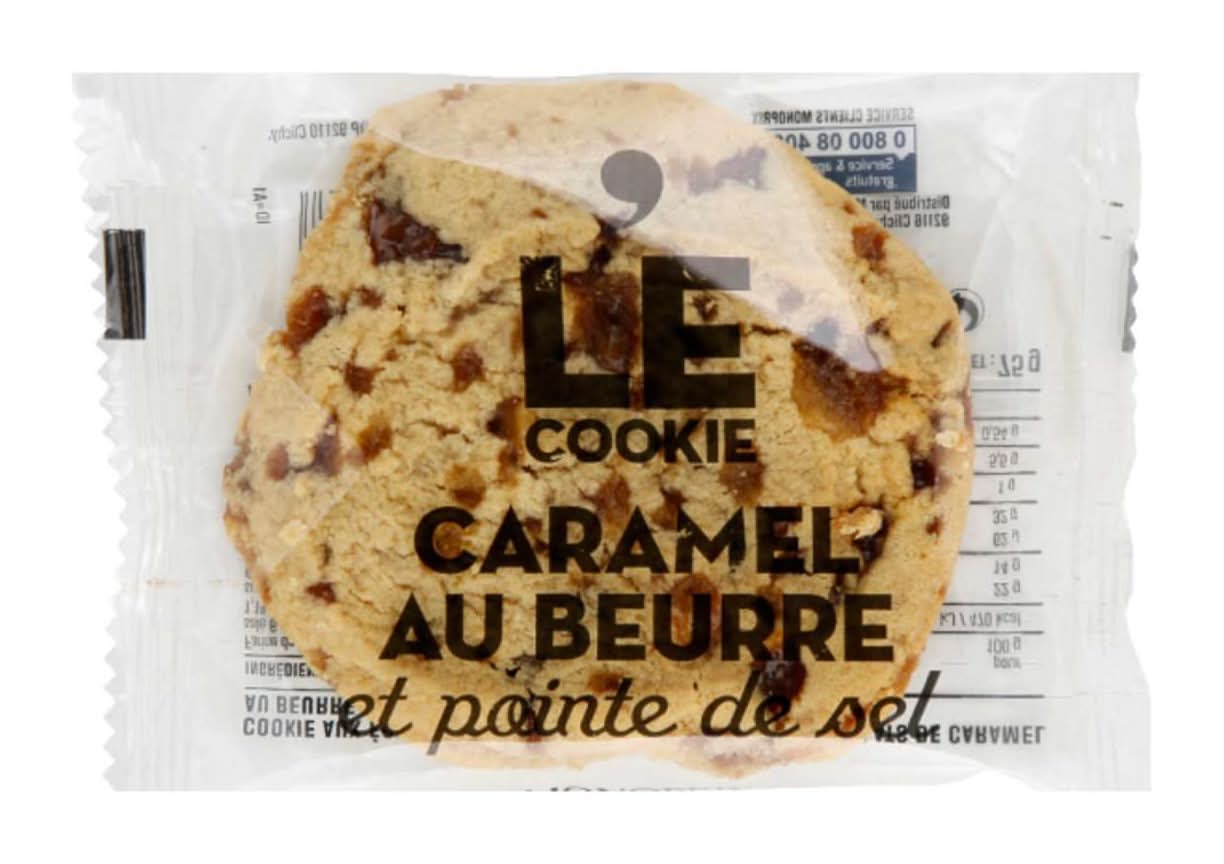 Monoprix - Les cookies et pointe de sel, caramel au beurre (75g)