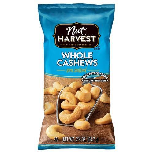 Nut Harvest Cashews 2.25 oz