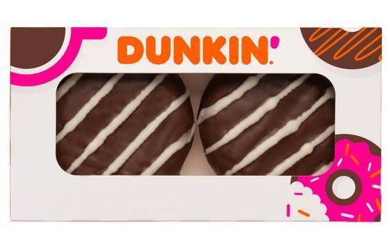 Dunkin' Cocoa Hazelnut Donuts (2 pack)