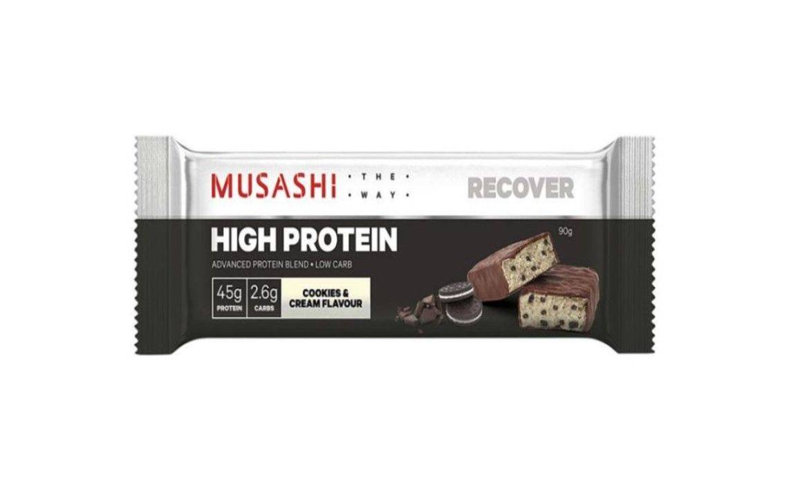 Musashi P45 Bar Cookies N Cream 90g