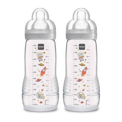 Mam Easy Active Baby Bottle (4m+/gray)