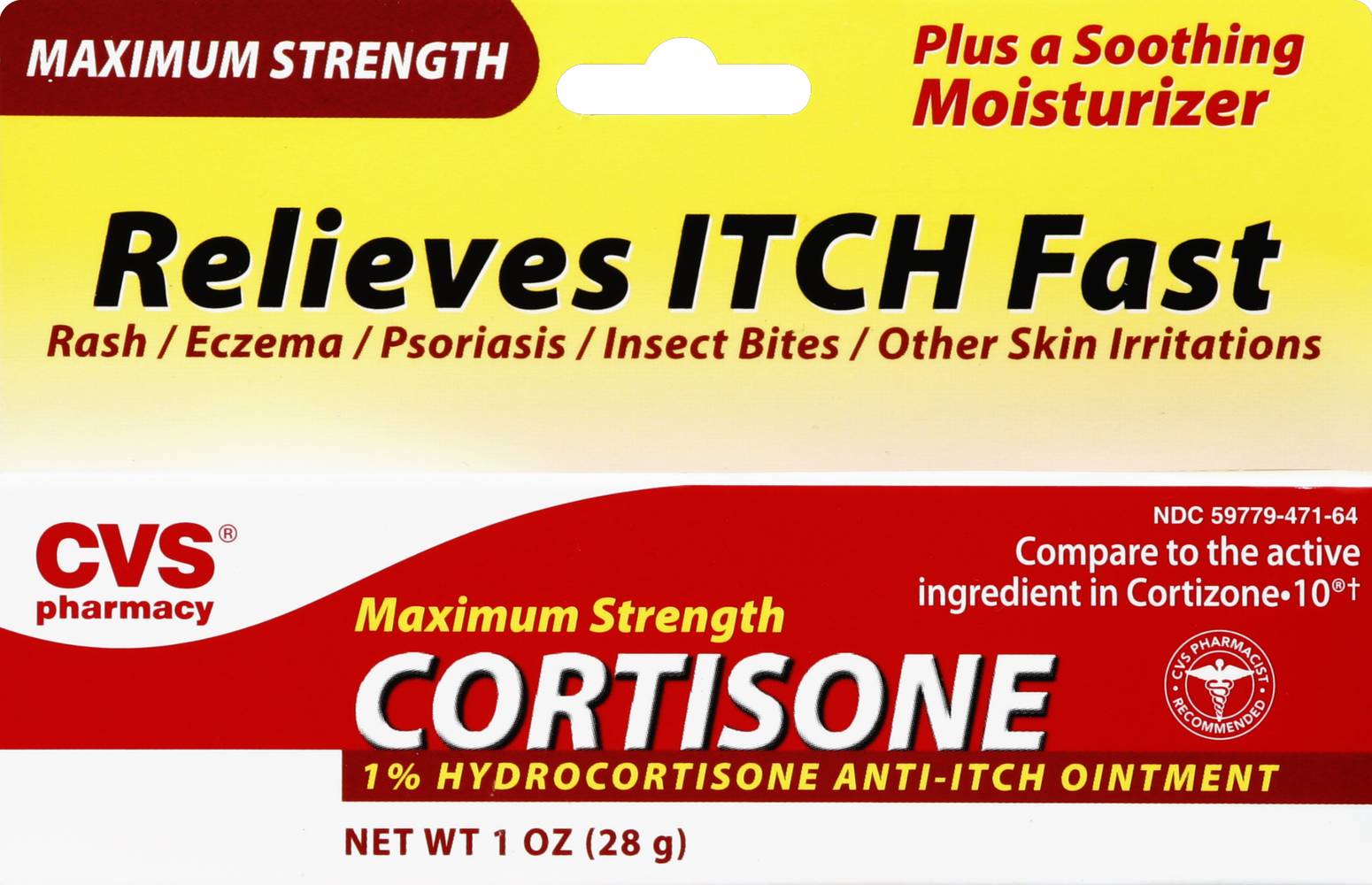 CVS Pharmacy Cortisone Relieves Itch Fast (1 oz)