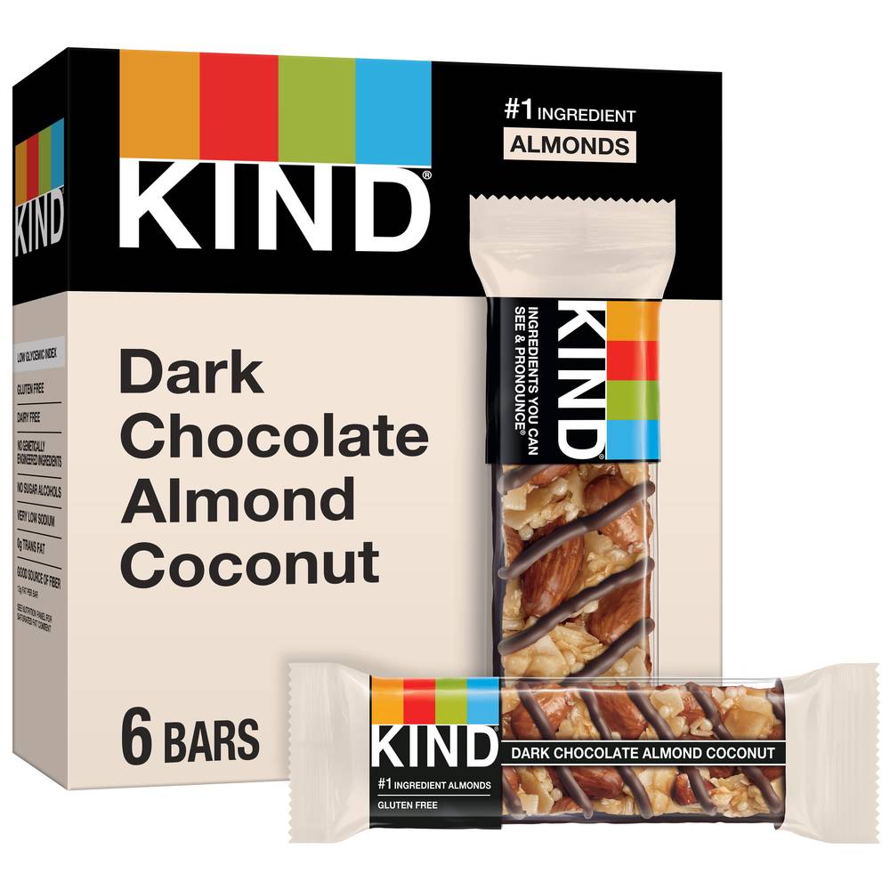 KIND Dark Chocolate & Almond Coconut Bars (8.4 oz)