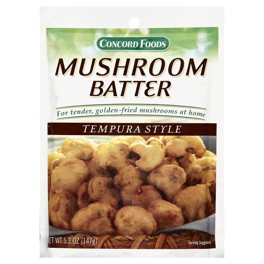 Concord Foods Tempura Style Mushroom Batter