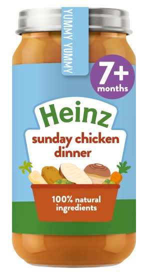 Heinz By Nature Sunday Chicken Dinner 7+ Months (200g)