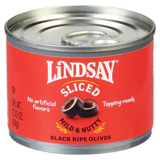 Lindsay California Black Ripe Sliced Olives
