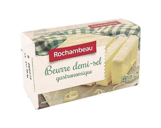 Beurre Demi Sel ROCHAMBEAU - Plaquette de 125g