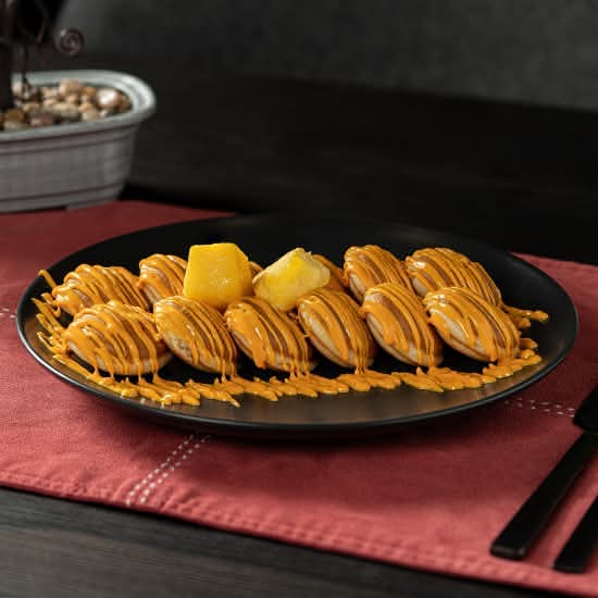 Mango Mini Pancakes
