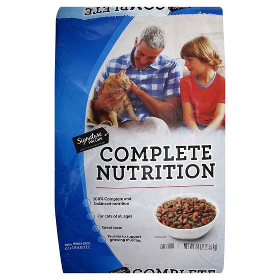 Signature Pet Care Cat Food Complete Nutrition