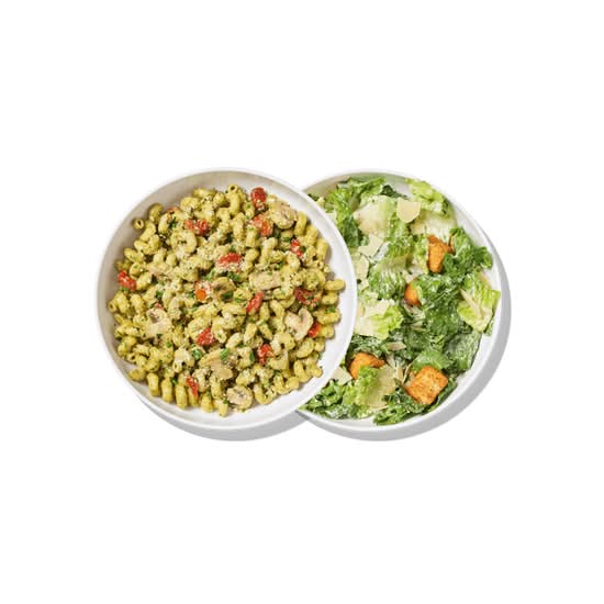 Basil Pesto Cavatappi Duo