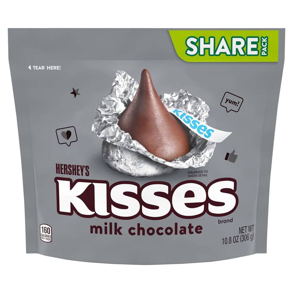 Hershey'S Kisses Milk Chocolate 10.8 Oz