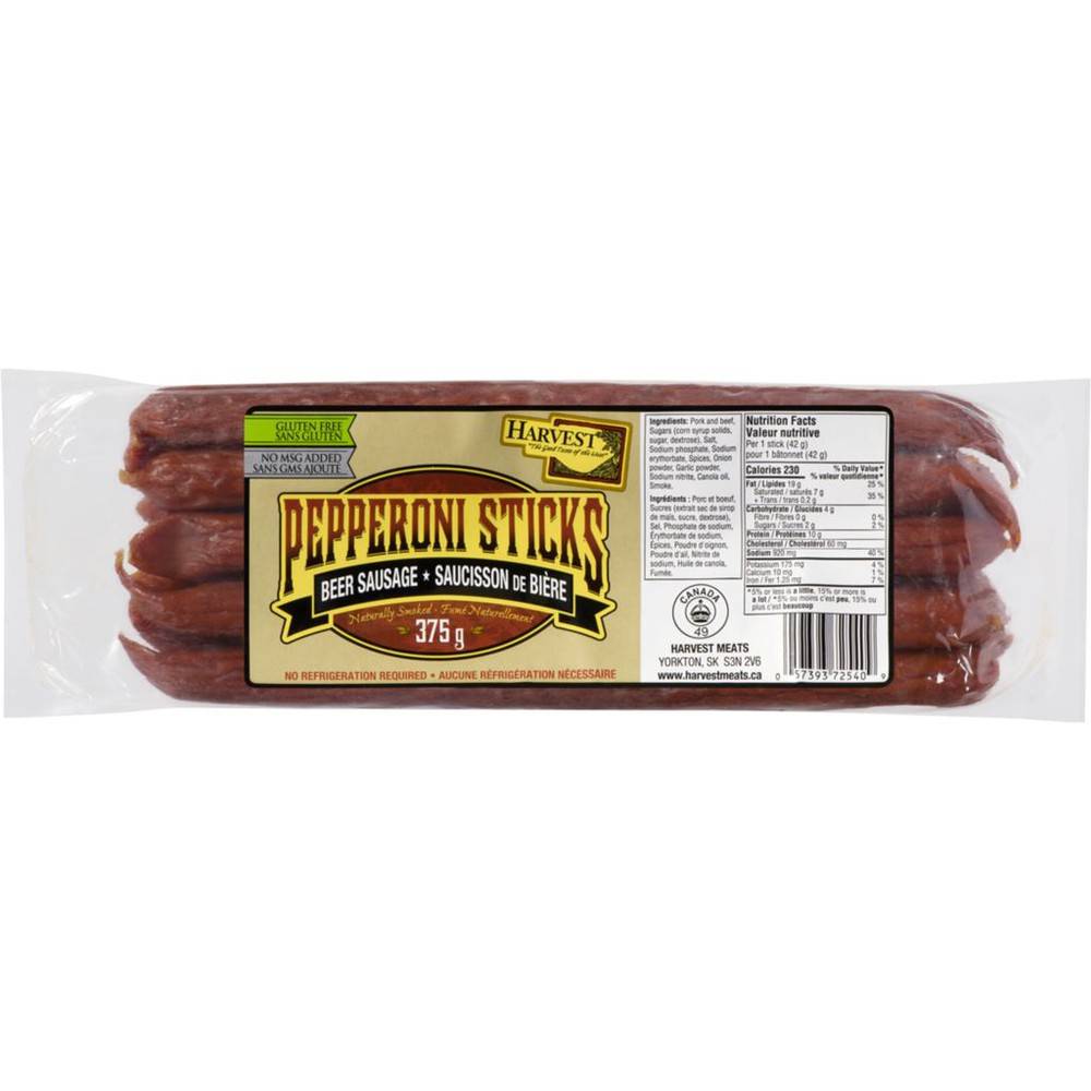 Harvest Beer Sausage Sticks Delivery Near Me Order Online Uber Eats