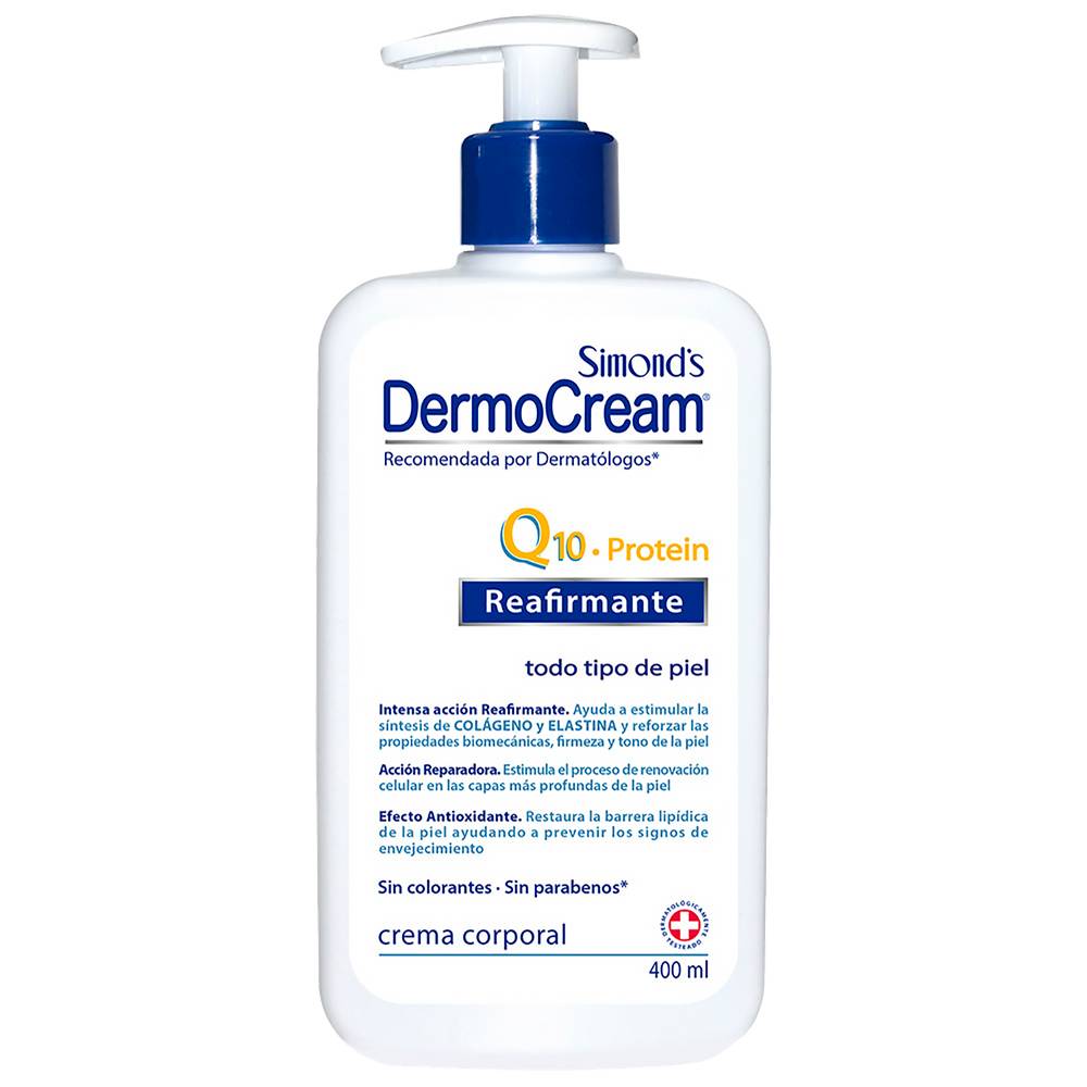 Simond's crema dermo reafirmante q10 (botella 400 ml)