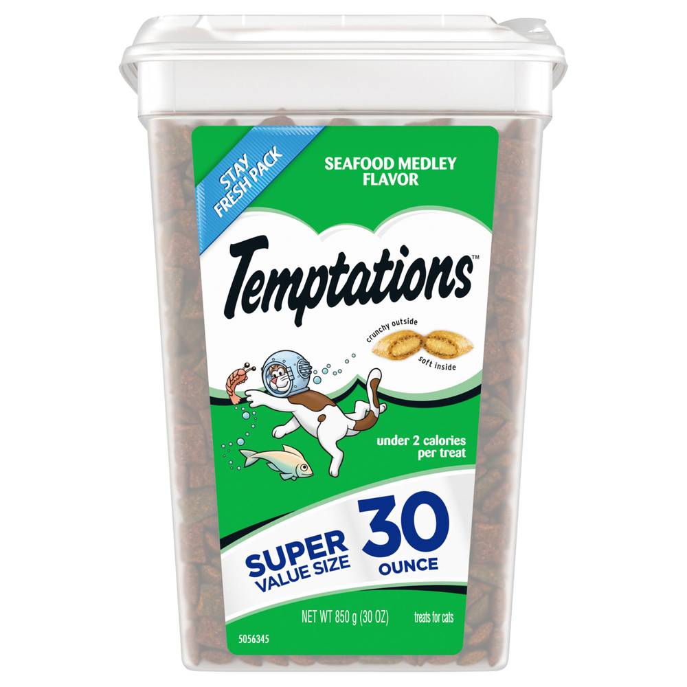 Temptations Seafood Medley Flavor Cat Treats