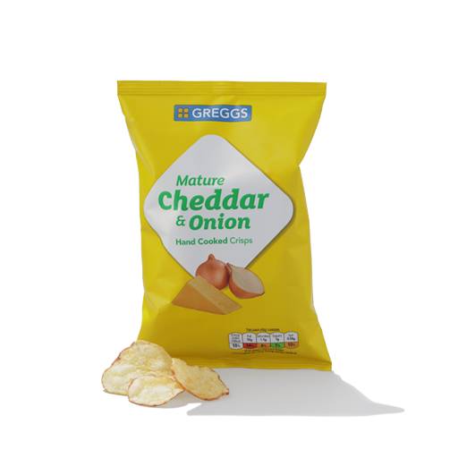 Mature Cheddar Cheese & Onion Crisps