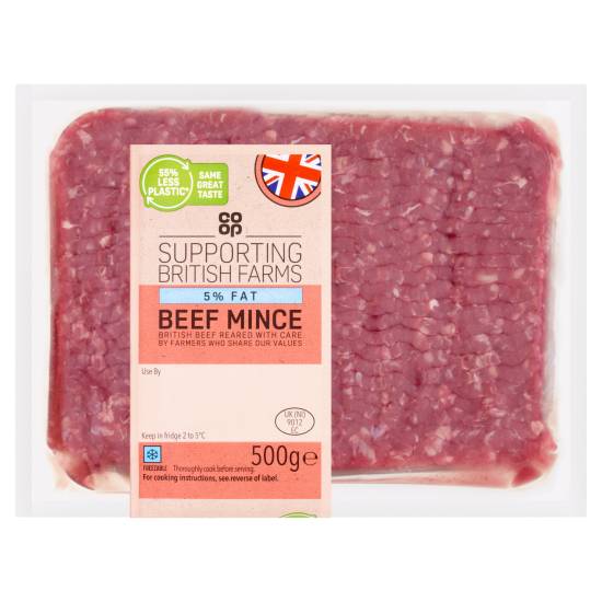 Co-Op British Beef Mince