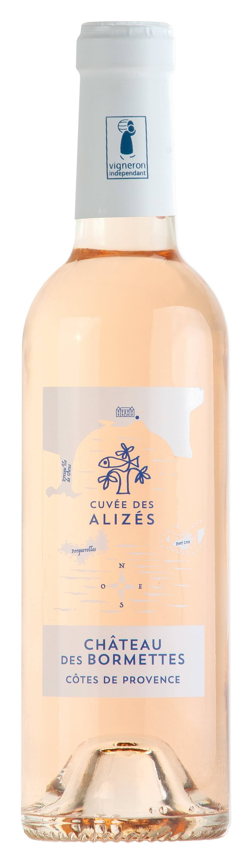 Château des Bormettes - Vin rosé cuvée des alizés (375ml)