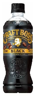 291981：サントリー クラフトボス ブラック 500MLペット / Suntory, Craft Coffee Boss, Black, 500ML