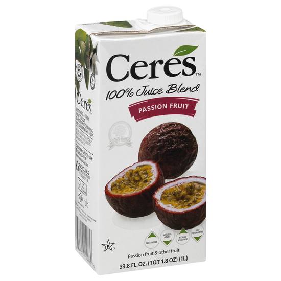 Ceres Passion Fruit Blend Juice