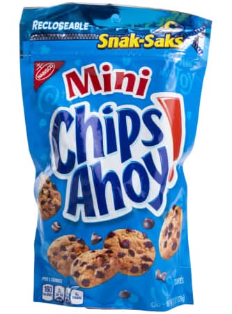 Mini Chips Ahoy!® Cookies Recloseable Snak-Sak 8oz.