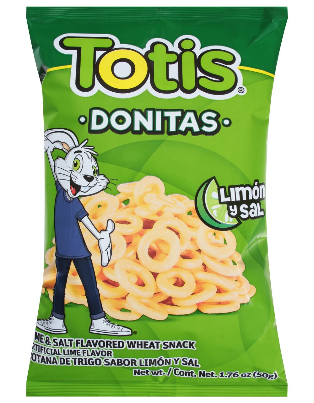 Totis Donitas Sal Y Limon Salt & Lime Wheat Snacks (1.8 oz)